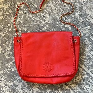 Tory Burch Red Crossbody Bag Tory Burch Marion Flap Convertible Bag
